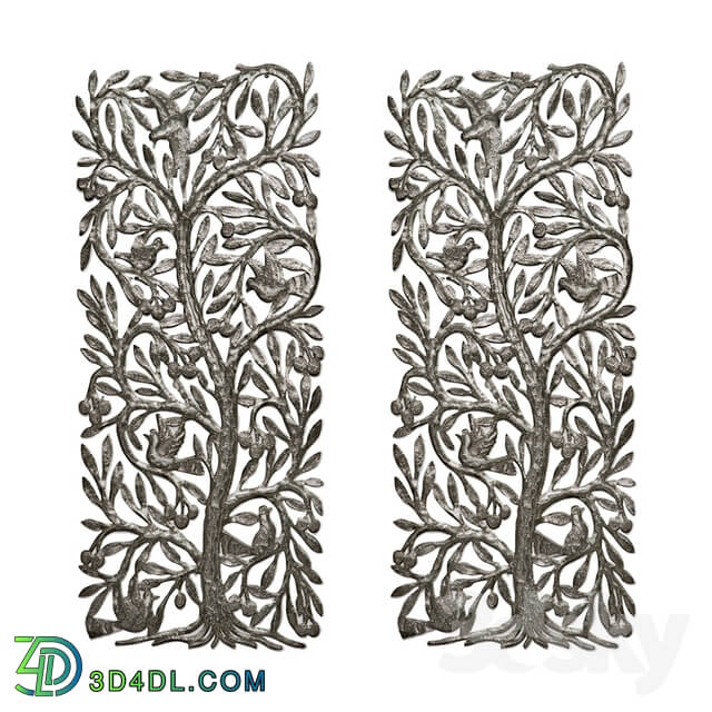 Other decorative objects - Metal Wall Decoration Tree of Life