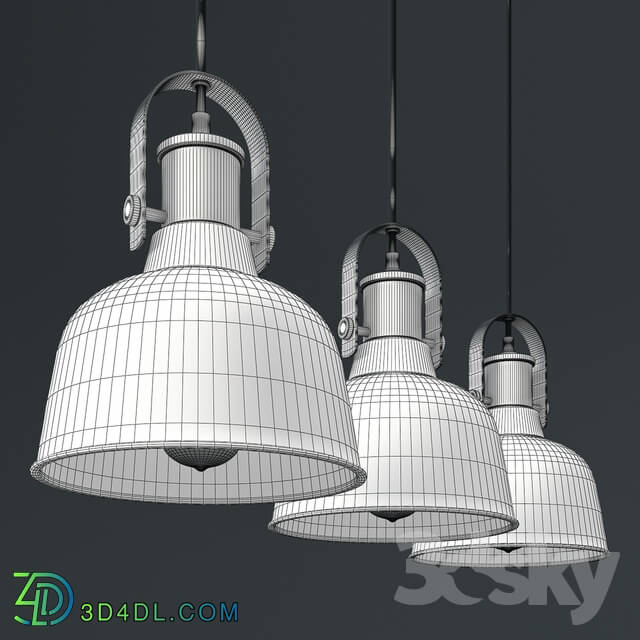 Ceiling light - Luminaire loft Globo KUTUM