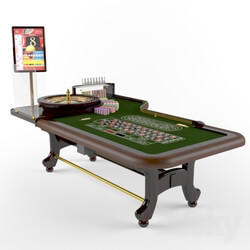 Miscellaneous - Table roulette _Abbiati_ 
