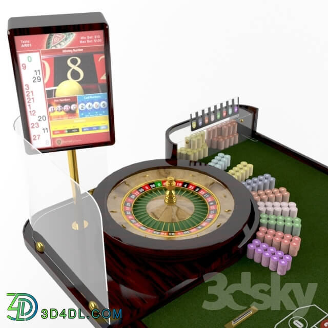 Miscellaneous - Table roulette _Abbiati_