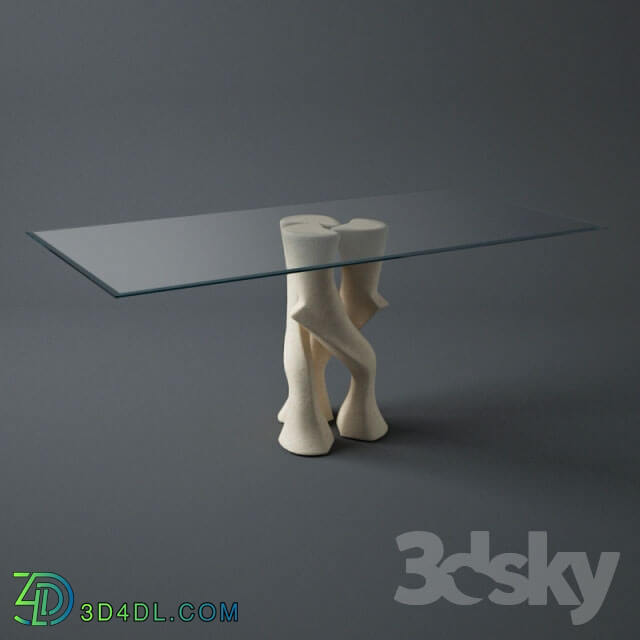 Table - Glass dining table