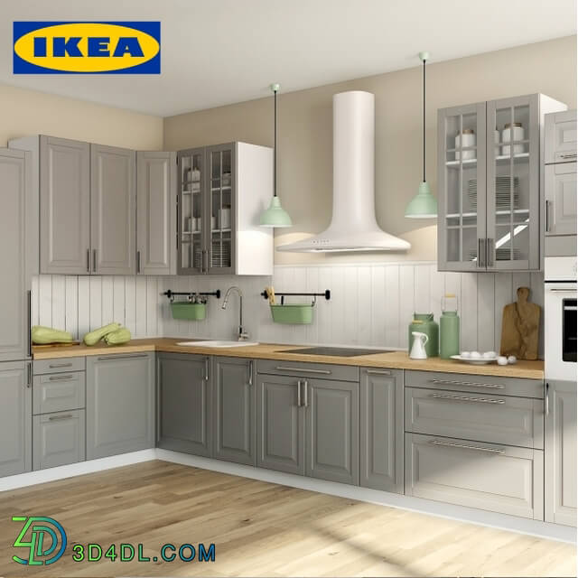 Kitchen - LIDINGÖ IKEA _IKEA bodbyn_