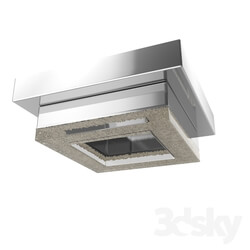 Spot light - 95655 LED wall-ceiling lamp FRADELO_ 1х4W _LED__ 120х120_ steel_ chrome _ plastic 