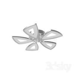 Ceiling light - 95221 LED ceiling light AMONDE_ 5x6W _LED__ cast aluminum_ chrome _ plastic_ matt 