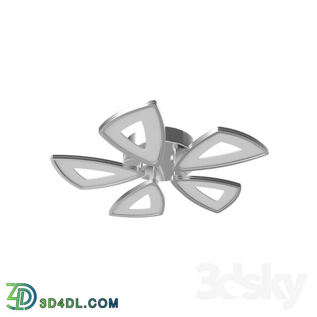 Ceiling light - 95221 LED ceiling light AMONDE_ 5x6W _LED__ cast aluminum_ chrome _ plastic_ matt