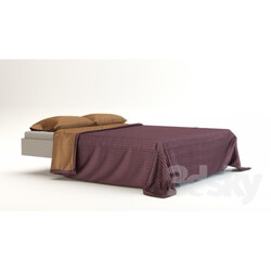 Bed - Bedspread and pillows _max purple_ 