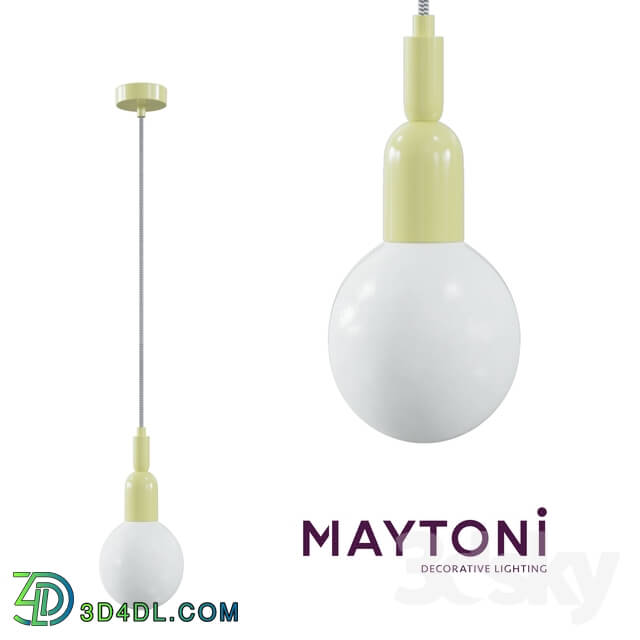 Ceiling light - Suspended lamp Ball MOD267-PL-01-YW