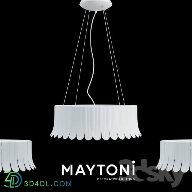 Ceiling light - Pendant lamp Degas MOD341-PL-01-36W-W