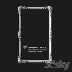 Decorative plaster - OM Architectural mirror ST 10 
