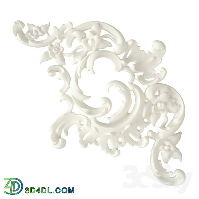 Decorative plaster - Corner Element RODECOR 0303RRC