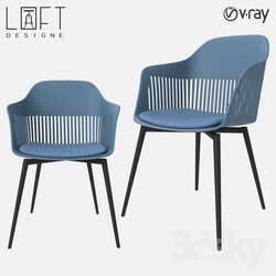 Chair - Chair LoftDesigne 30216 model 