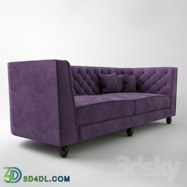 Sofa - Diamond Sofa - Bellini Button