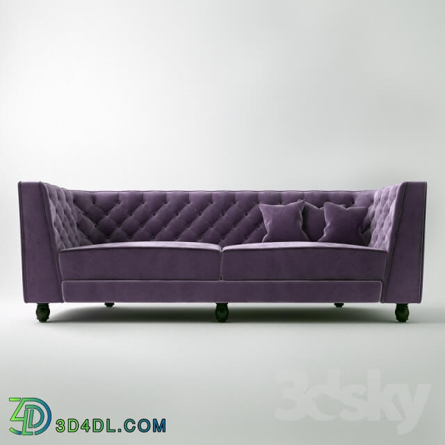 Sofa - Diamond Sofa - Bellini Button