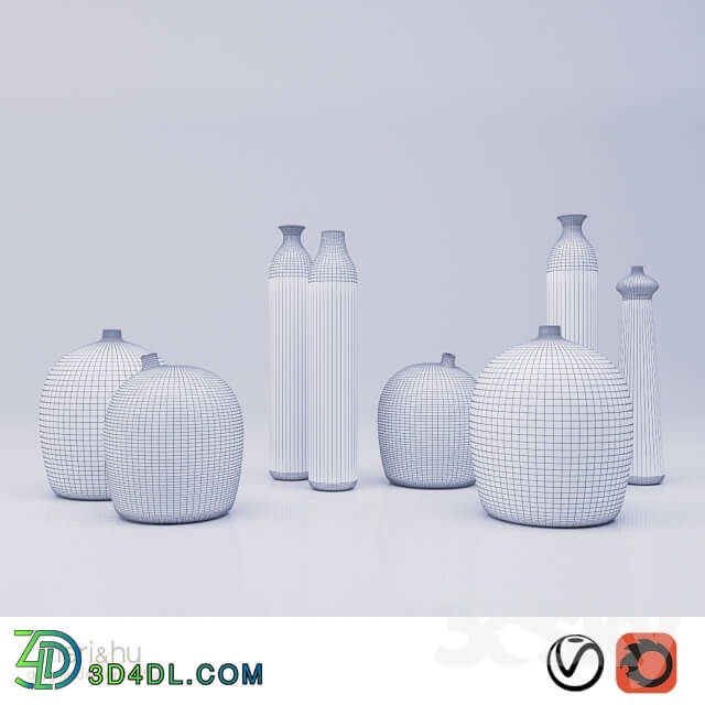 Vase - Neri _amp_ Hu People Series Vases