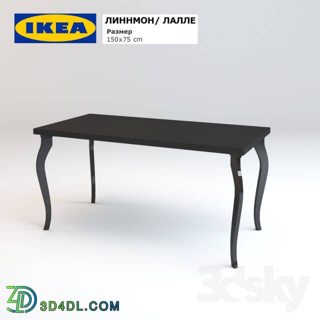 Table - IKEA linnmon lalle