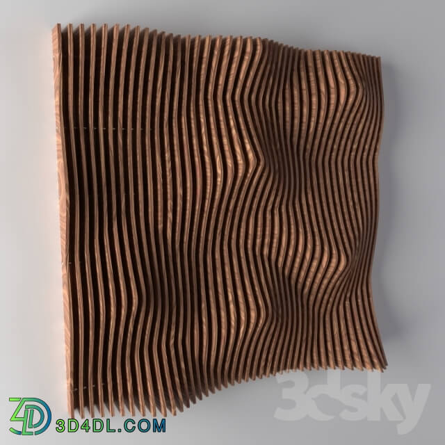 Other decorative objects - decorative wood panel