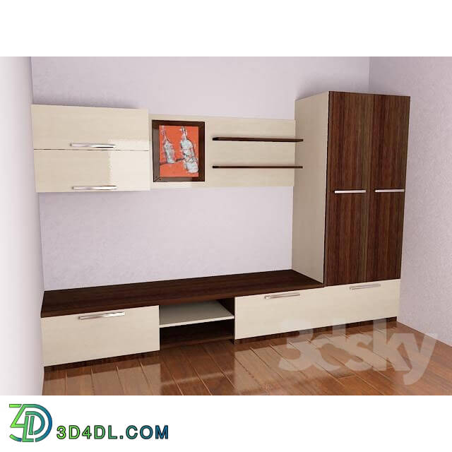 Wardrobe _ Display cabinets - Wall 3000h600h2000