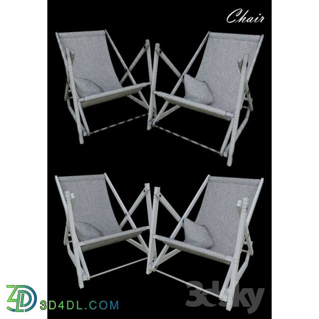 Arm chair - Armchair with a print Hank Moody