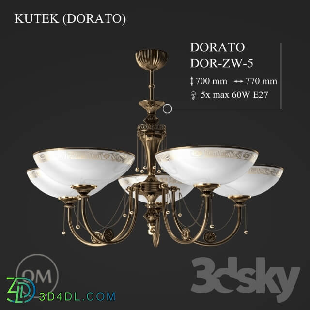 Ceiling light - KUTEK _DORATO_ DOR-ZW-5