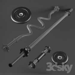 Sports - Barbells and wheels 26 mm 