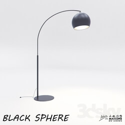 Floor lamp - BLACK SPHERE 