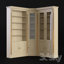 Wardrobe _ Display cabinets - Wardrobe corner. Library. Sameba 
