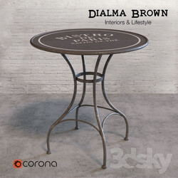 Table - Table Bistro by Dialma Brown 