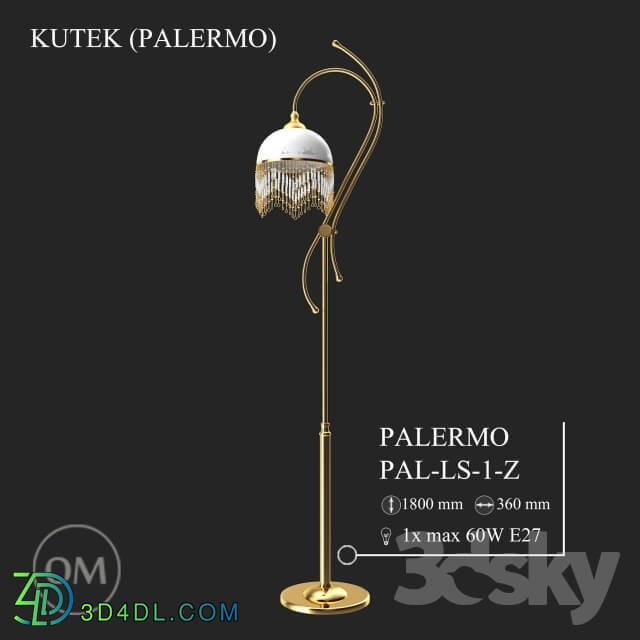 Floor lamp - KUTEK _PALERMO_ PAL-LS-1-Z