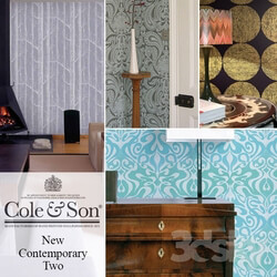Wall covering - Wallpaper Cole _amp_ Son_ a collection of New contemporary two. Part 2 