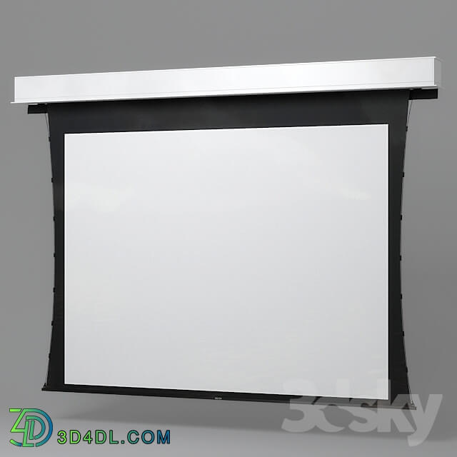 PCs _ Other electrics - Recessed projection screen