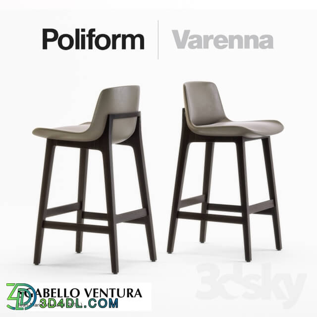 Chair - POLIFORM SGABELLO VENTURA