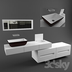 Bathroom furniture - Gruppa dlia vanni 