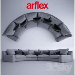 Sofa - Semicircular sofa Arflex Ben-Ben 