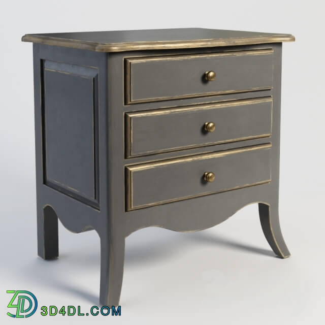 Sideboard _ Chest of drawer - GRAMERCY HOME - MORNING BEDSIDE TABLE 701.005-DGWG