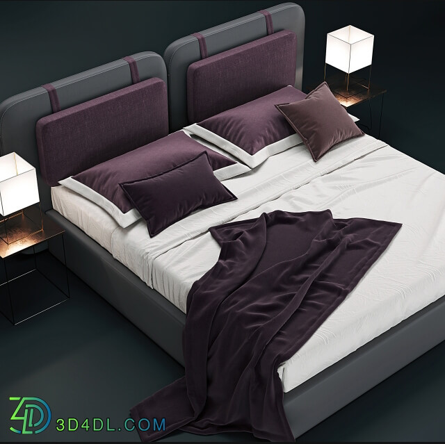Bed - Novaluna SOUND Double bed