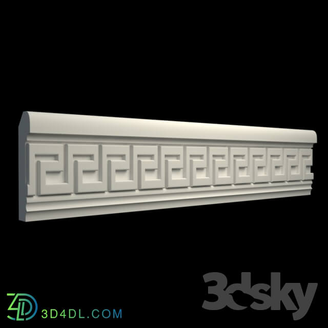 Decorative plaster - Baguette