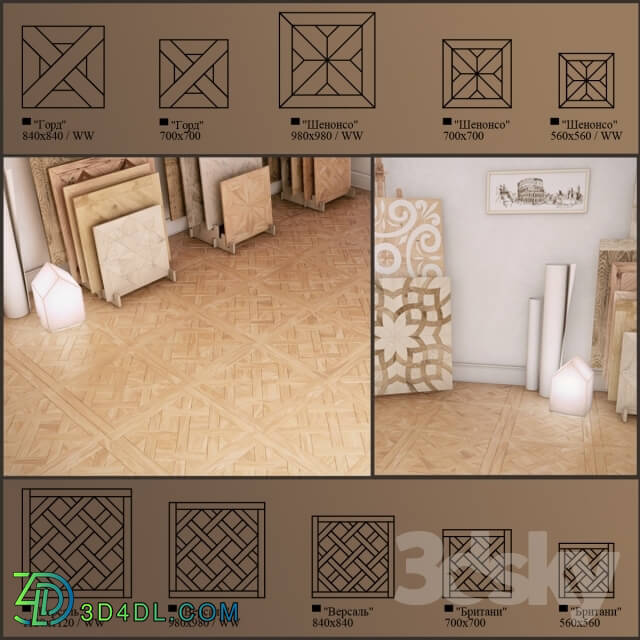 Other decorative objects - Parquet floor vol.01