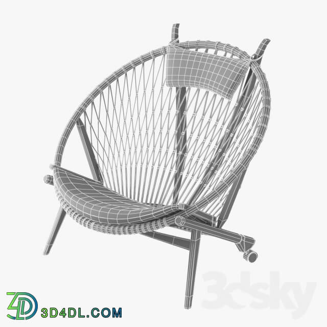 Arm chair - Hans Wegner Circle chair by pp mobler