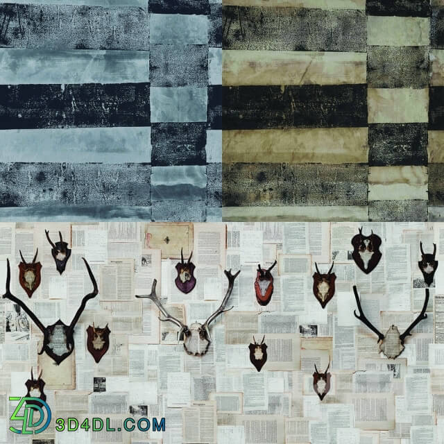 Wall covering - Wall_deco - Contemporary Wallpaper Pack 9