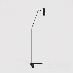 Floor lamp - EYE SUPER BLACK 