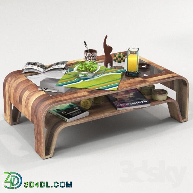 Table - Wooden Coffee Table