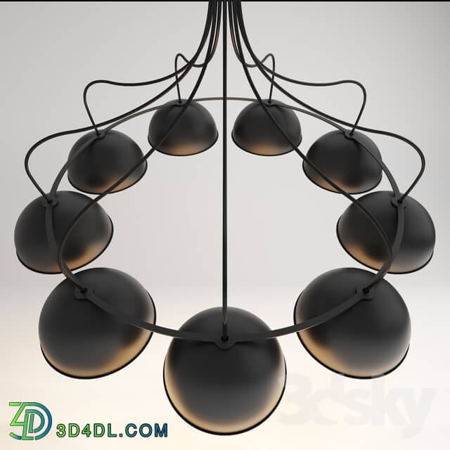 Ceiling light - Giant Step Ceiling Light v1