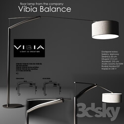 Floor lamp - Floor lamp from the company Balance Fabric Vibia 
