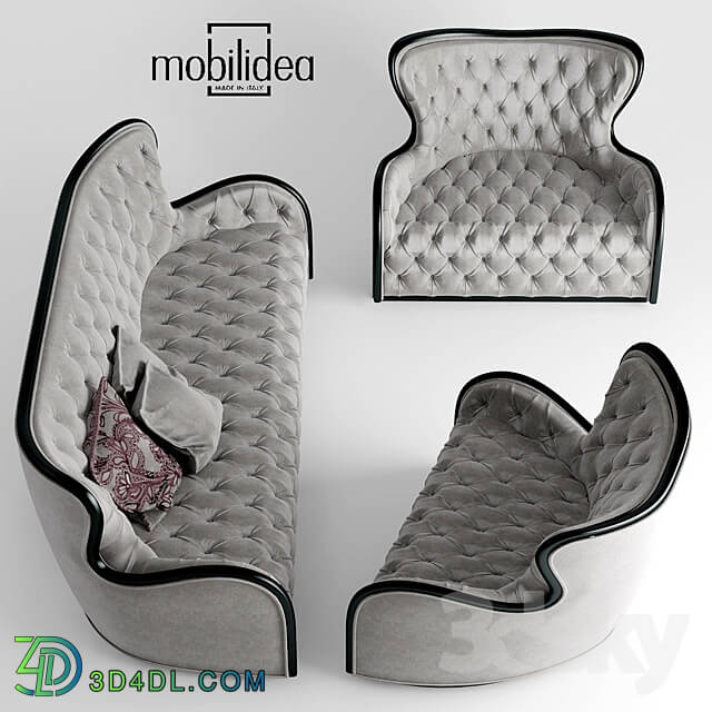 Sofa - Sofa and chair mobilidea MARGOT DIVANO