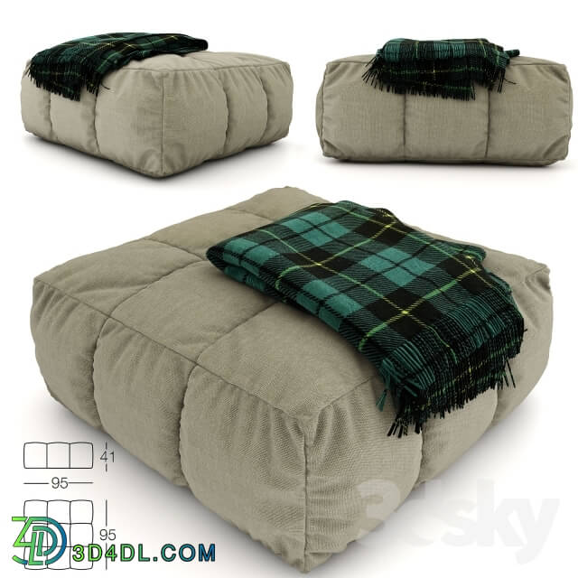 Other soft seating - pouf_and_plaid