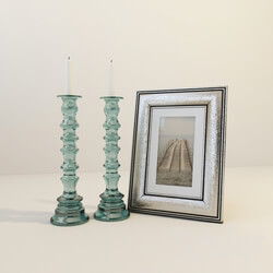 Other decorative objects - Frames and candlesticks 