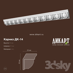 Decorative plaster - Dk-14_60Hx52mm 