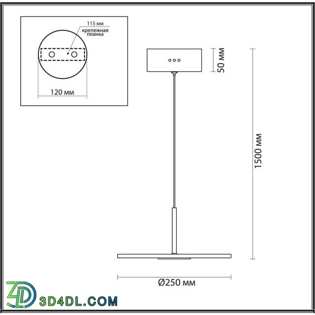 Ceiling light - Ceiling Light ODEON LIGHT 4107 _ 12L_ 4107 _ 18CL ELLEN