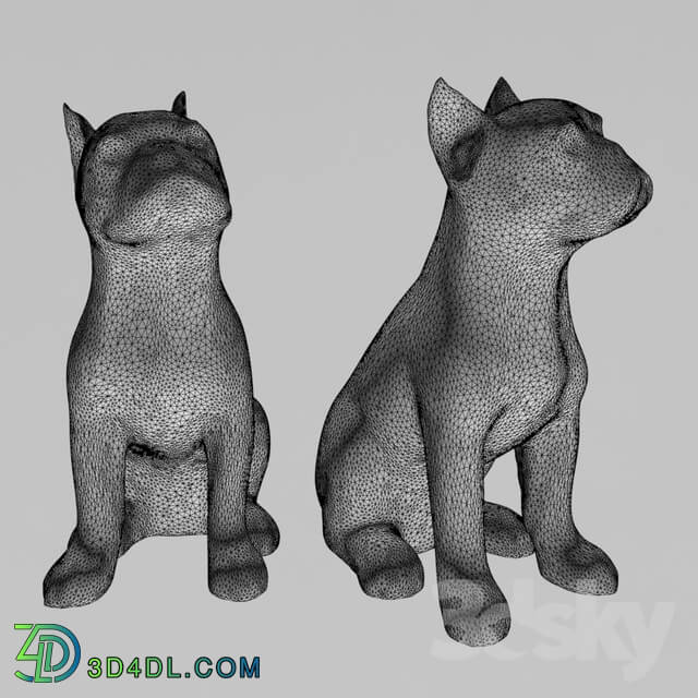 Other decorative objects - Huguley Decorative French Bulldog Statue