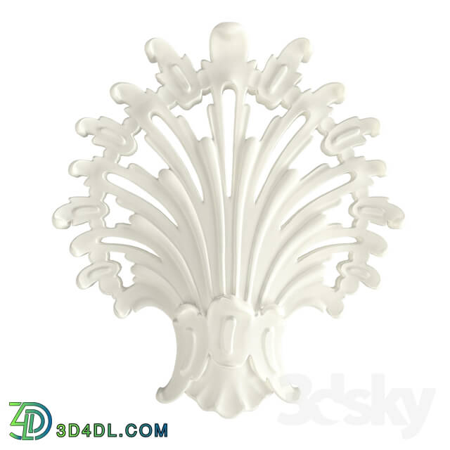 Decorative plaster - Cover plate RODECOR 01001RC